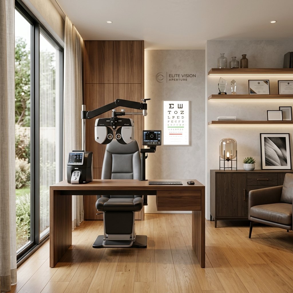 Luxury Optometry Clinic Refraction room